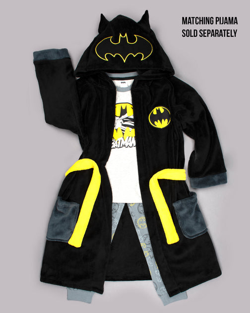 Kids batman 2024 dressing gown