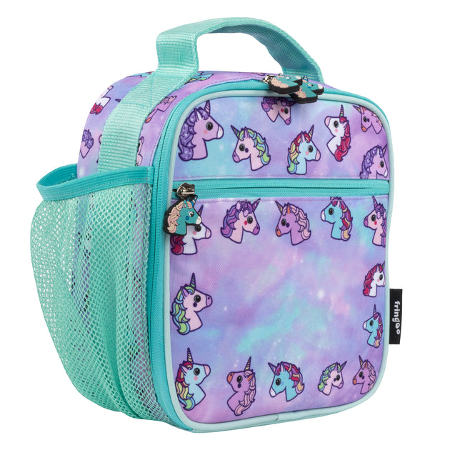 Personalised Lunch Bag - Pastel Unicorns – Fringoo