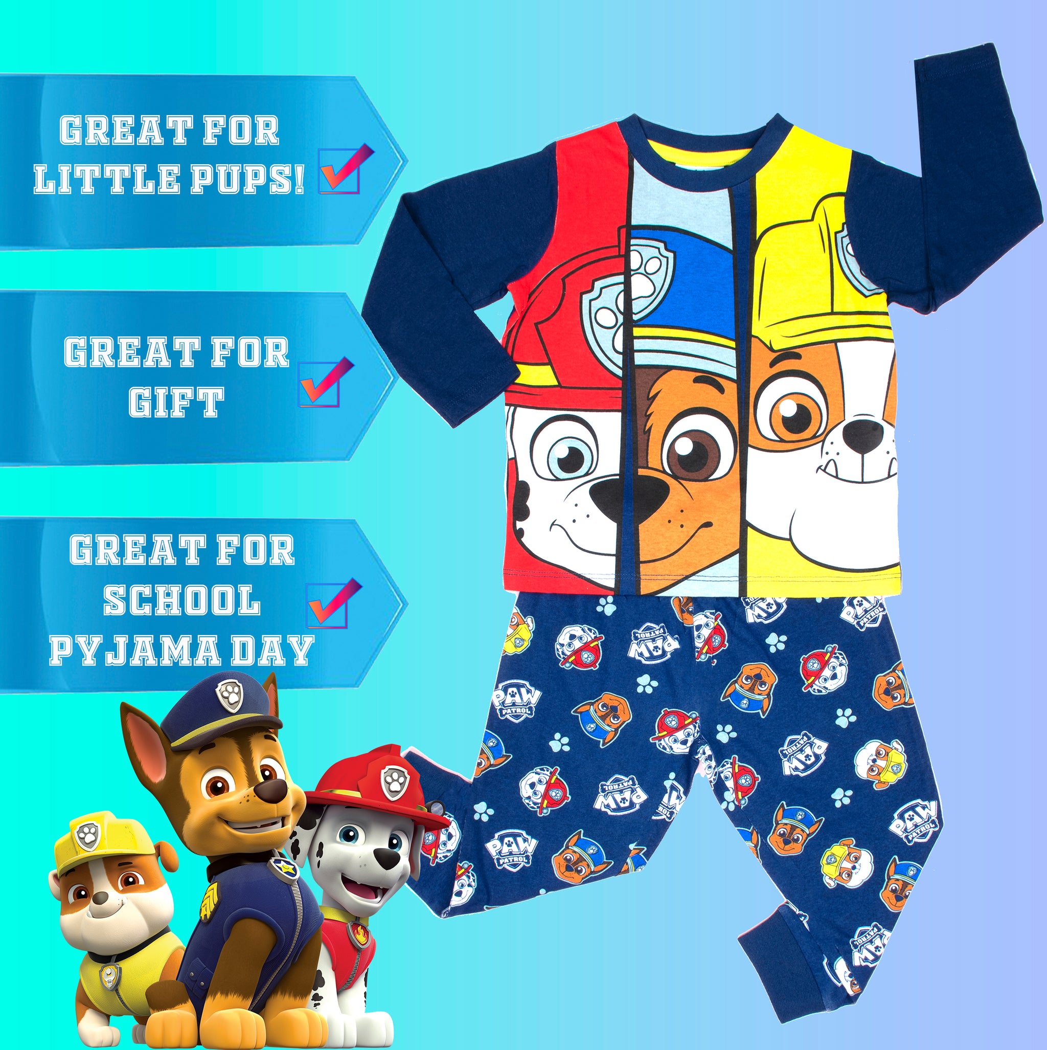 PAW Patrol Pyjama Navy Fringoo